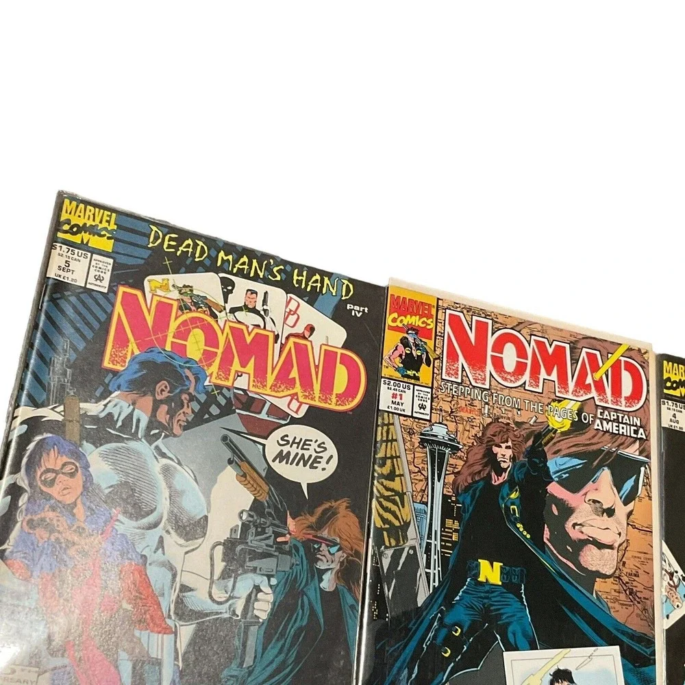 Nomad Lot‎ Of 6 Comic Books 1992 Dead Man's Hand Roadkill